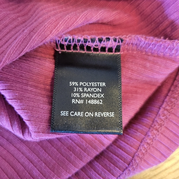 NWT Torrid Ribbed Color Block Henley - Picture 6 of 7